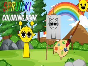 Oyunu Sprunki boyama kitabı çevrimiçi