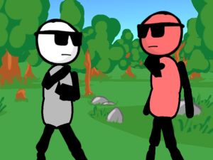 Oyunu Stickman Gun- Daha Az Dövüş çevrimiçi
