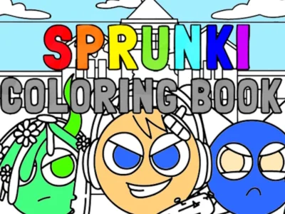 Oyunu Sprunki Boyama Kitabı çevrimiçi