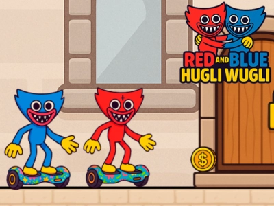 Oyunu Kırmızı ve mavi hugli wugli çevrimiçi