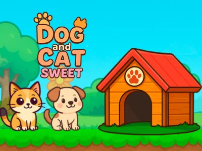Oyunu Köpek ve Kedi Tatlısı çevrimiçi