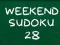 Oyunu Hafta Sonu Sudoku 28 çevrimiçi