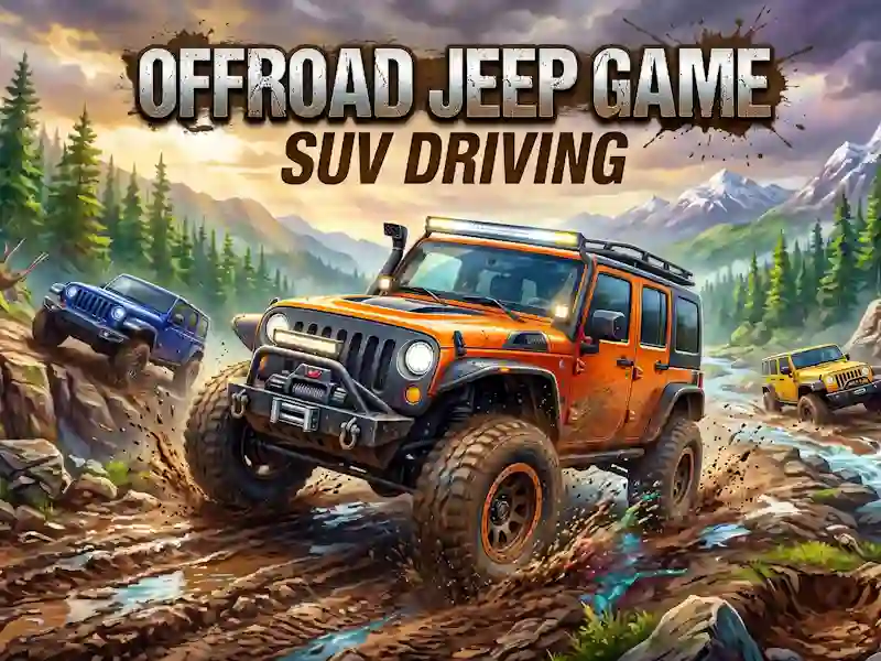 Oyunu Offroad Jeep Game SUV Driving çevrimiçi