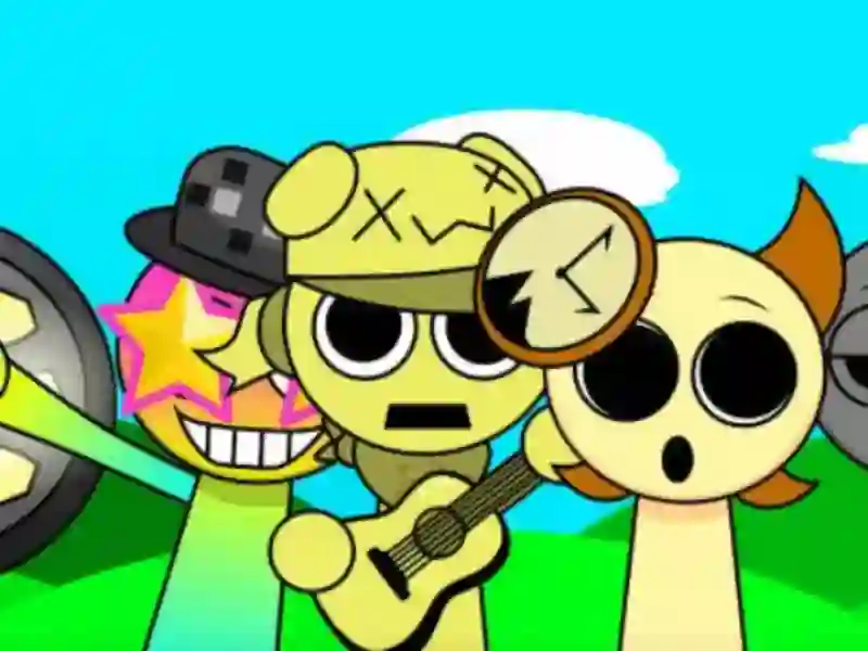 Oyunu Sprunki Tüm Bonus çevrimiçi