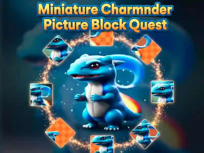 Oyunu Minyatür Charmander Resim Bloğu Görev çevrimiçi