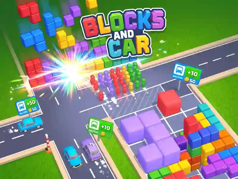 Oyunu Blocks and Car çevrimiçi