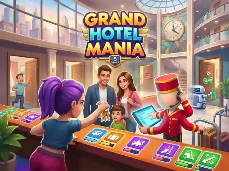 Oyunu Grand Otel Mania çevrimiçi