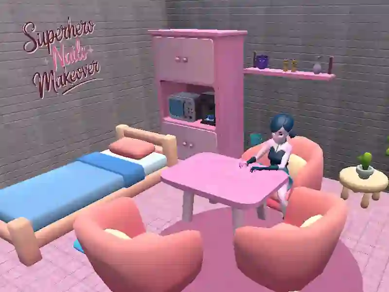 Oyunu Süper Kahraman Çivi Makyajı çevrimiçi