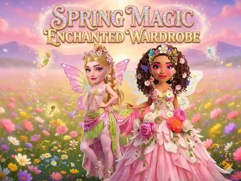 Oyunu Spring Magic Enchanted Wardrobe çevrimiçi