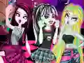 Oyunu Instagram Mücadelesi: Monster High vs. Disney Prensesleri çevrimiçi
