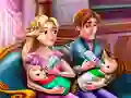 Oyunu Rapunzel İkizleri Aile Günü çevrimiçi