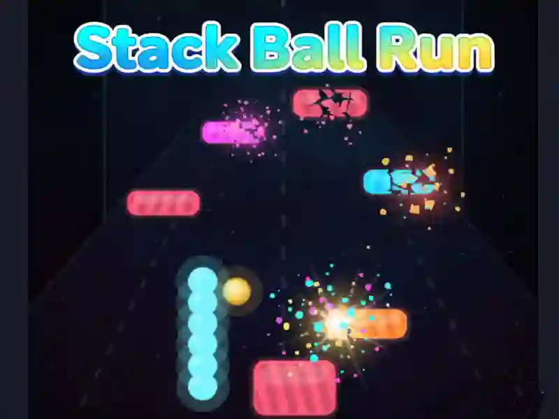 Oyunu Stack Ball Run çevrimiçi