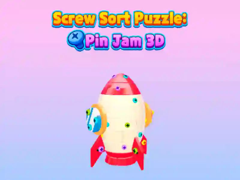 Oyunu Vidalı sıralama bulmaca: Pin Jam 3D çevrimiçi