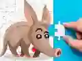 Oyunu Aardvark Bulmaca Mücadelesi çevrimiçi