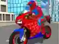 Oyunu Kahraman Akrobat Örümcek Motor Simülatörü 3D 2 çevrimiçi