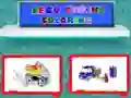 Oyunu Lego Kamyonları Boyama çevrimiçi
