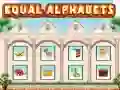 Oyunu Eşit Alfabeler çevrimiçi Oyunu Eşit Alfabeler çevrimiçi
