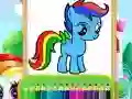 Oyunu Harika Pony Boyama çevrimiçi