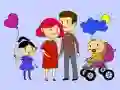 Oyunu Mutlu Aile Boyama Kitabı çevrimiçi Oyunu Mutlu Aile Boyama Kitabı çevrimiçi
