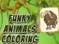 Oyunu Funky Hayvanlar Boyama çevrimiçi
