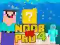 Oyunu Noob vs Pro 4 Şanslı Blok çevrimiçi