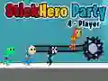 Oyunu Stickhero Partisi 4 Oyuncu çevrimiçi