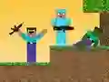 Oyunu Noob vs Pro: Zombi İstilası çevrimiçi