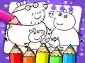 Oyunu Peppa Pig Boyama Kitabı çevrimiçi Oyunu Peppa Pig Boyama Kitabı çevrimiçi