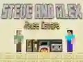 Oyunu Steve ve Alex Ev Kaçışı çevrimiçi