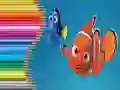 Oyunu Kayıp Balık Nemo İçin Boyama Kitabı çevrimiçi Oyunu Kayıp Balık Nemo İçin Boyama Kitabı çevrimiçi