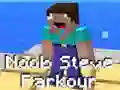 Oyunu Noob Steve Parkur çevrimiçi