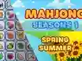 Oyunu Mahjong Mevsimler 1 İlkbahar Yaz çevrimiçi