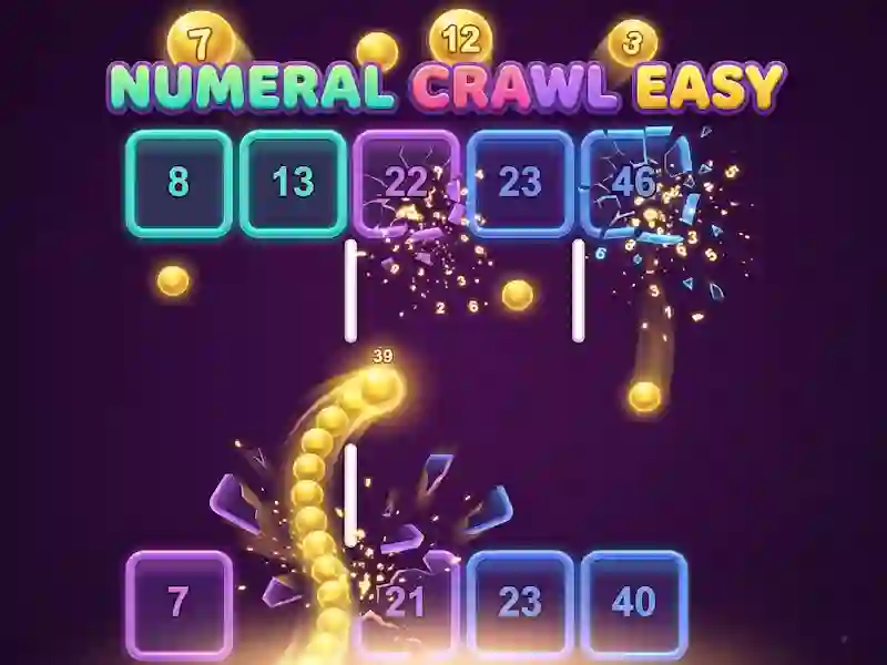 Oyunu Numeral Crawl Easy çevrimiçi
