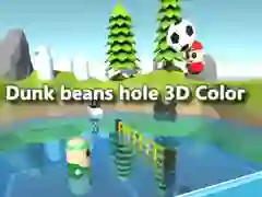 Oyunu Fasulyeleri 3D renkli deliğe at çevrimiçi