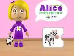 Oyunu Alice'in Dünyası Resimler ve Kelimeler çevrimiçi Oyunu Alice'in Dünyası Resimler ve Kelimeler çevrimiçi