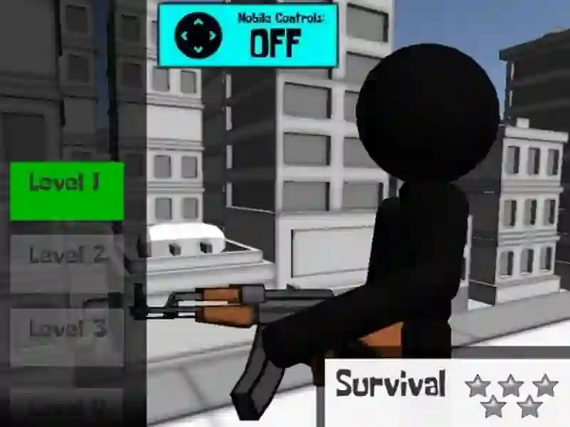 Oyunu Stickman Gun Shooter 3D çevrimiçi