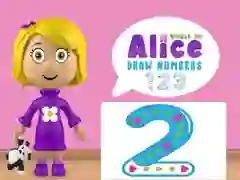 Oyunu Alice Dünyası: Rakam Çiz çevrimiçi