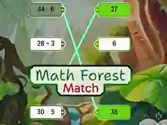 Oyunu Matematik Ormanı Eşleştir çevrimiçi