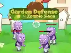 Oyunu Bahçe Savunması - Zombi Kuşatması çevrimiçi
