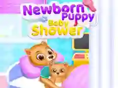Oyunu Yeni Doğan Yavru Köpek Baby Shower çevrimiçi