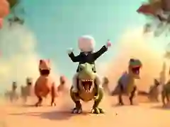 Oyunu Çubuk Adam: Dinozor Arenası çevrimiçi