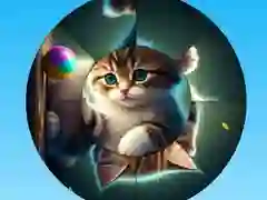 Oyunu Yuvarlak Yapboz: Sevimli Kedi Resimleri Topla çevrimiçi