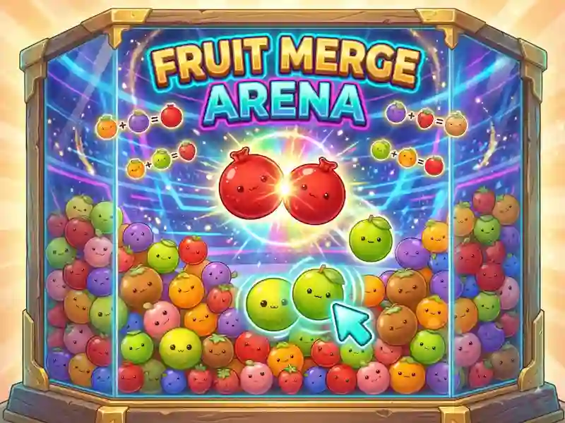 Oyunu Fruit Merge Arena çevrimiçi