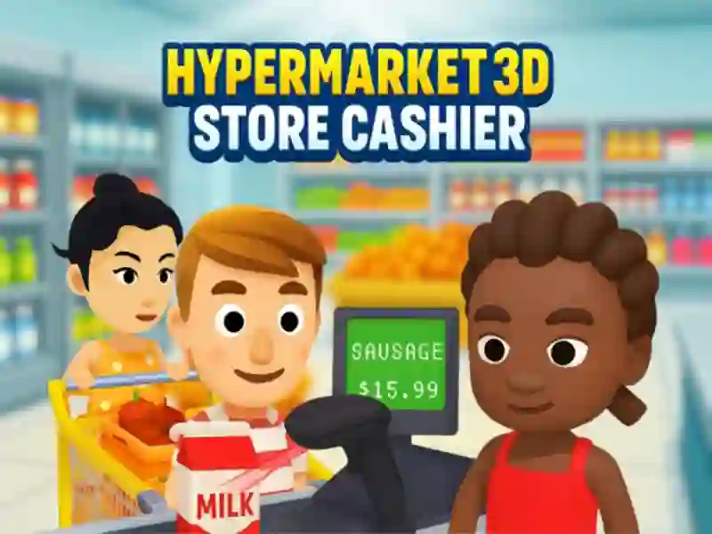 Oyunu Hipermarket 3D: Mağaza Kasiyeri çevrimiçi