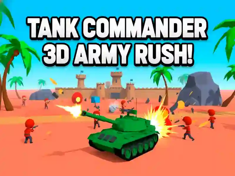 Oyunu Tank Komutanı 3d Ordu Rush! çevrimiçi