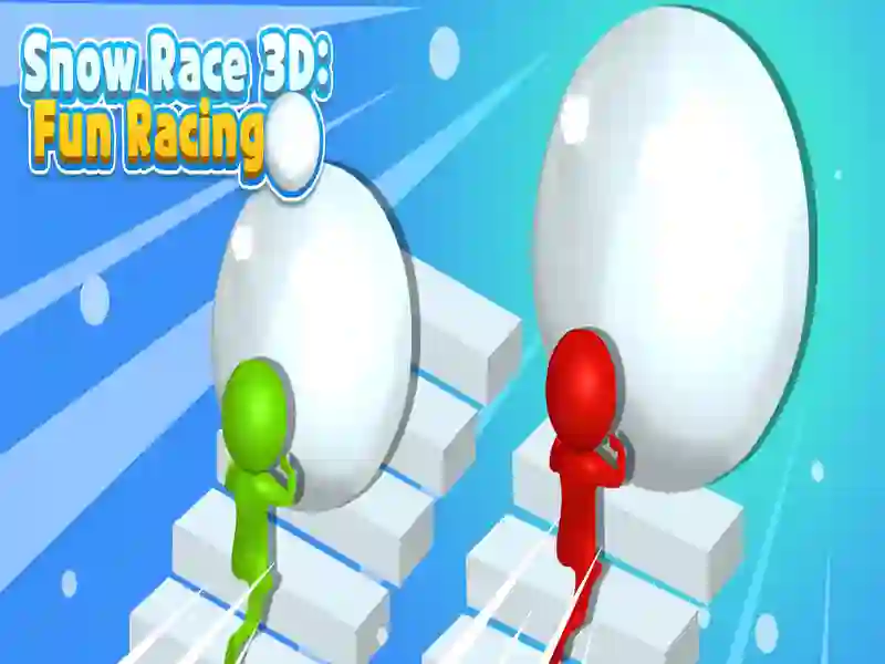 Oyunu Snow Race 3D Eğlence Yarışı çevrimiçi