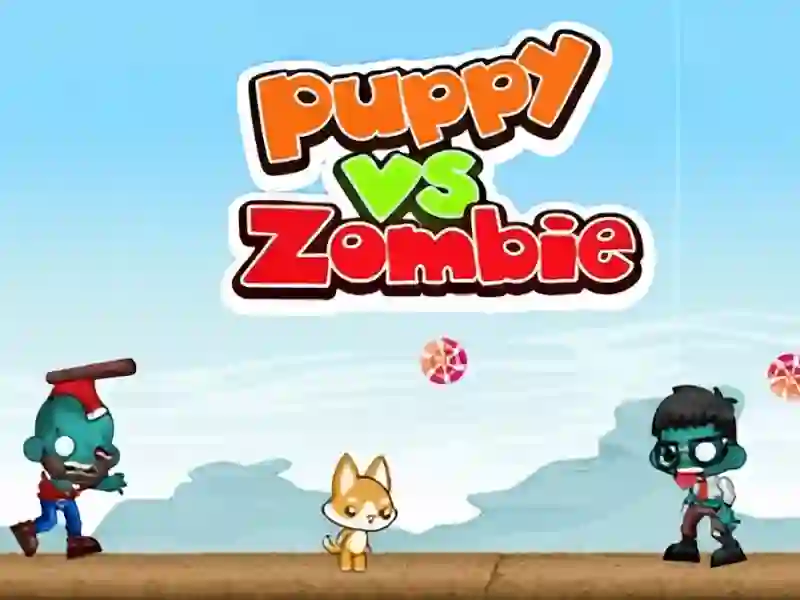 Oyunu Köpek yavrusu vs Zombi çevrimiçi