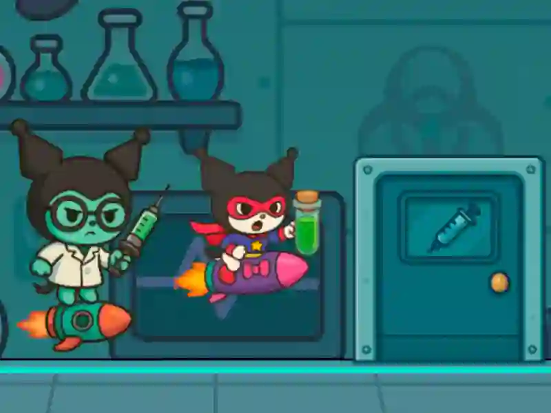 Oyunu Kitty Kuro Laboratuvarından Kaçış çevrimiçi