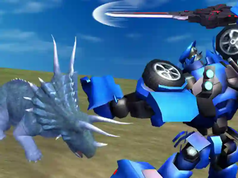 Oyunu Jurassic Dinozor Mech Battle çevrimiçi