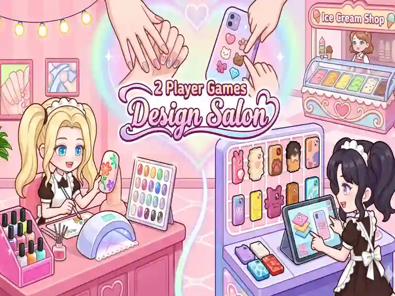 Oyunu 2 Player Games Design Salon çevrimiçi